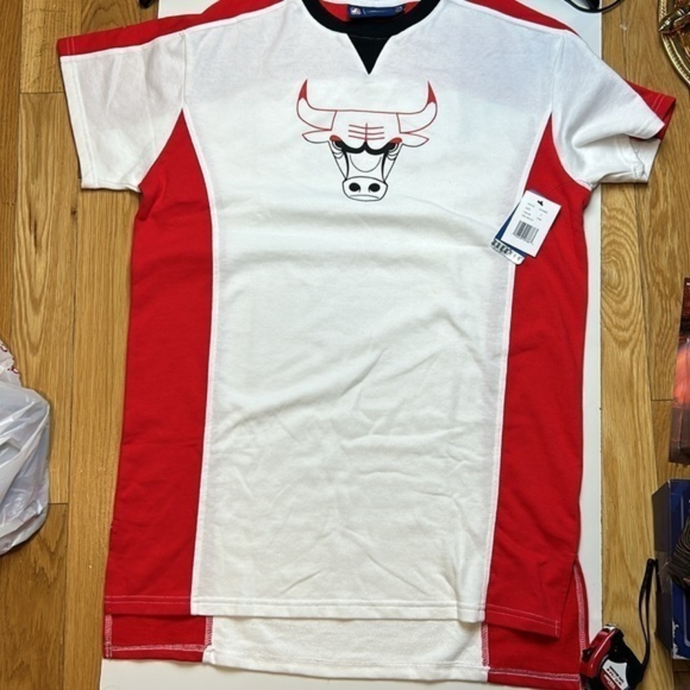 Chicago Bulls‎ G-III 4Her by Carl Banks Women's Free Throw T-shirt Dress